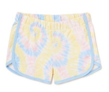 Wonder Nation Little Girls Pull On Shorts, Multicolor, Size M 7-8 multicolor NEW
