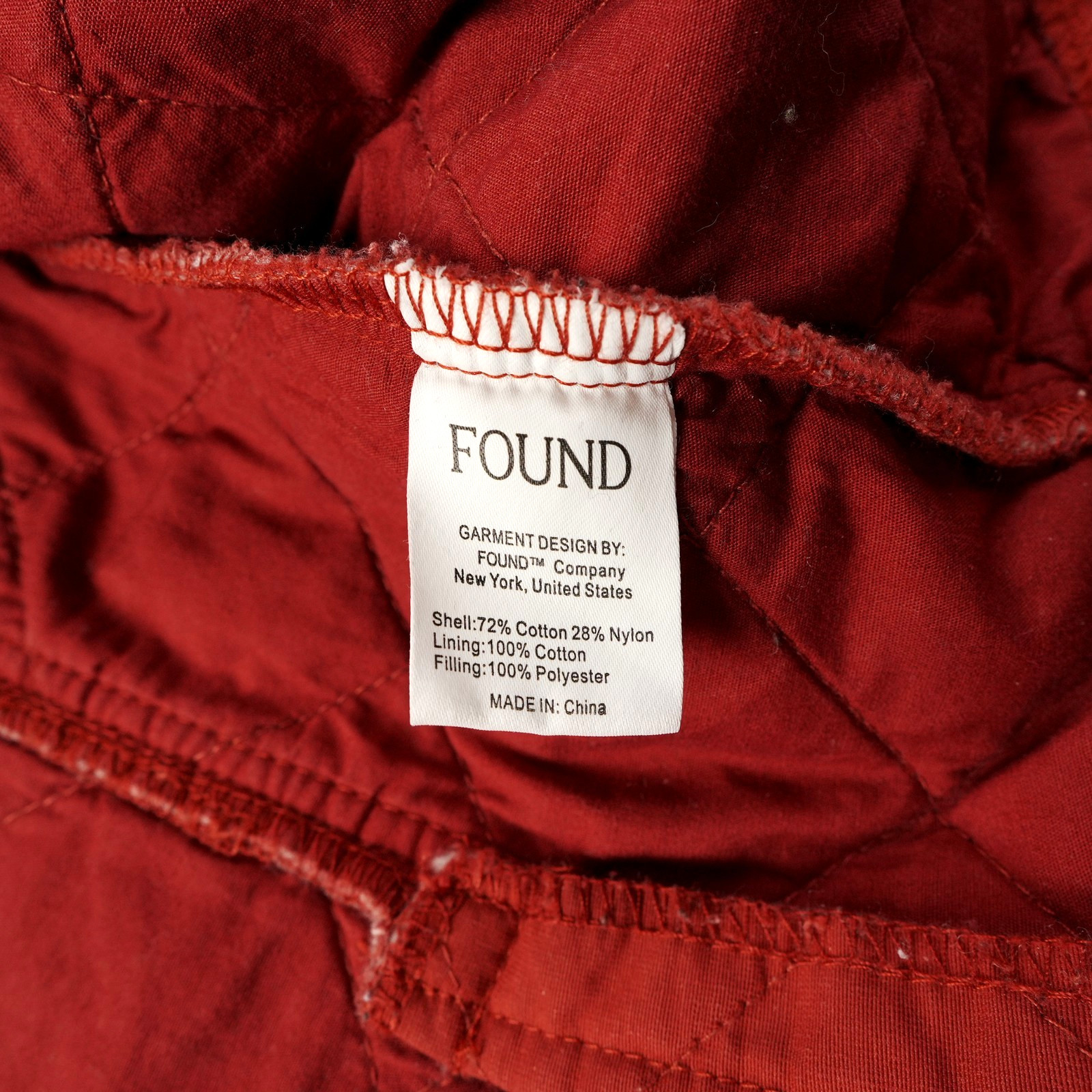 Found Farmstead Quilt Patch Jacket Red Barn Chore… - image 17