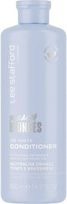 2x LEE STAFFORD BLEACH BLONDES ICE WHITE TONING CONDITIONER 500ML EACH 13.49 per litre