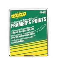 Fletcher 08-950 Wax Free Glazier Point 5/8 L in. for FrameMaster Point Driver