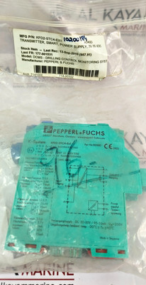 PEPPERL+FUCHS KFD2-STC4-EX1 SMART TRANSMITTER ISOLATOR MODULE (FAST SHIP)
