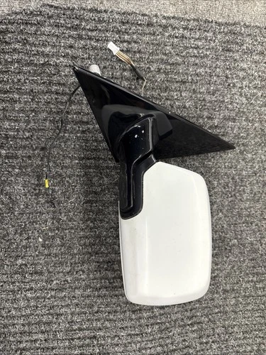 2007-2009 Bmw X3 Driver Left Side View Power Door Mirror White PY9R3