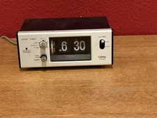 VINTAGE Copal Timer Mg-111 Flip Clock Alarm Great Working Condition