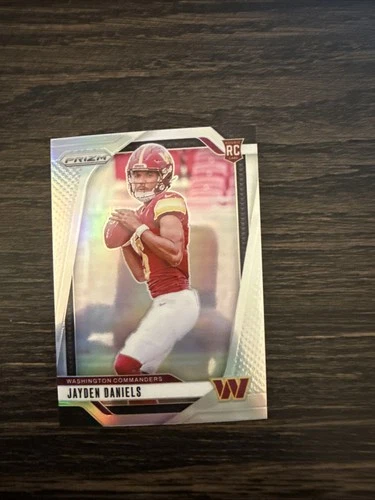 2024 Panini Prizm - Rookies Jayden Daniels #347 Silver Prizm (RC)