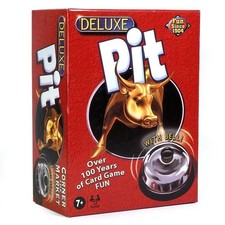 Pit Deluxe w/ Bell Card Game Corner The Market Winning Moves Classic Trading