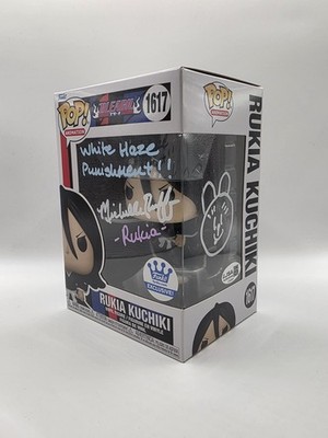 Rukia Kuchiki #1617 Funko Shop Exclusive Sign Michelle Ruff JSA