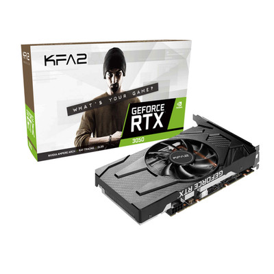 Geforce RTX 3050 KFA2 8GB Nvidia Grafikkarte Graka 1-Click OC