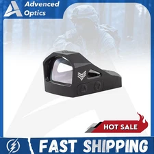 Swampfox Micro Reflex Justice 1x27mm (RMR Pistol Cut) 3 MOA Red/Green Dot Sight