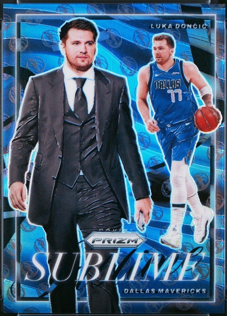 2023-24 PANINI PRIZM glace rose Luka Doncic Dallas Mavericks #110 EUR 5