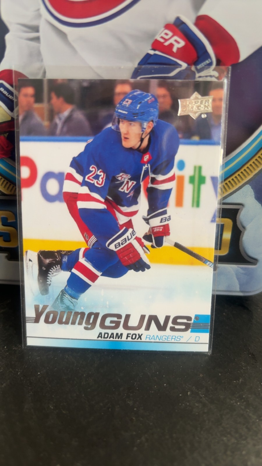 2019-20 Upper Deck - Young Guns Adam Fox #228 (RC)