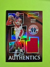 2016-17 Aficionado Authentics #55 John Wall Wizards GAME WORN /175 Relic