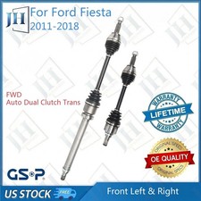 Oe Front Pair Cv Axle Shaft For Ford Fiesta 1.6l L4 Fwd Auto Dual Clutch Trans