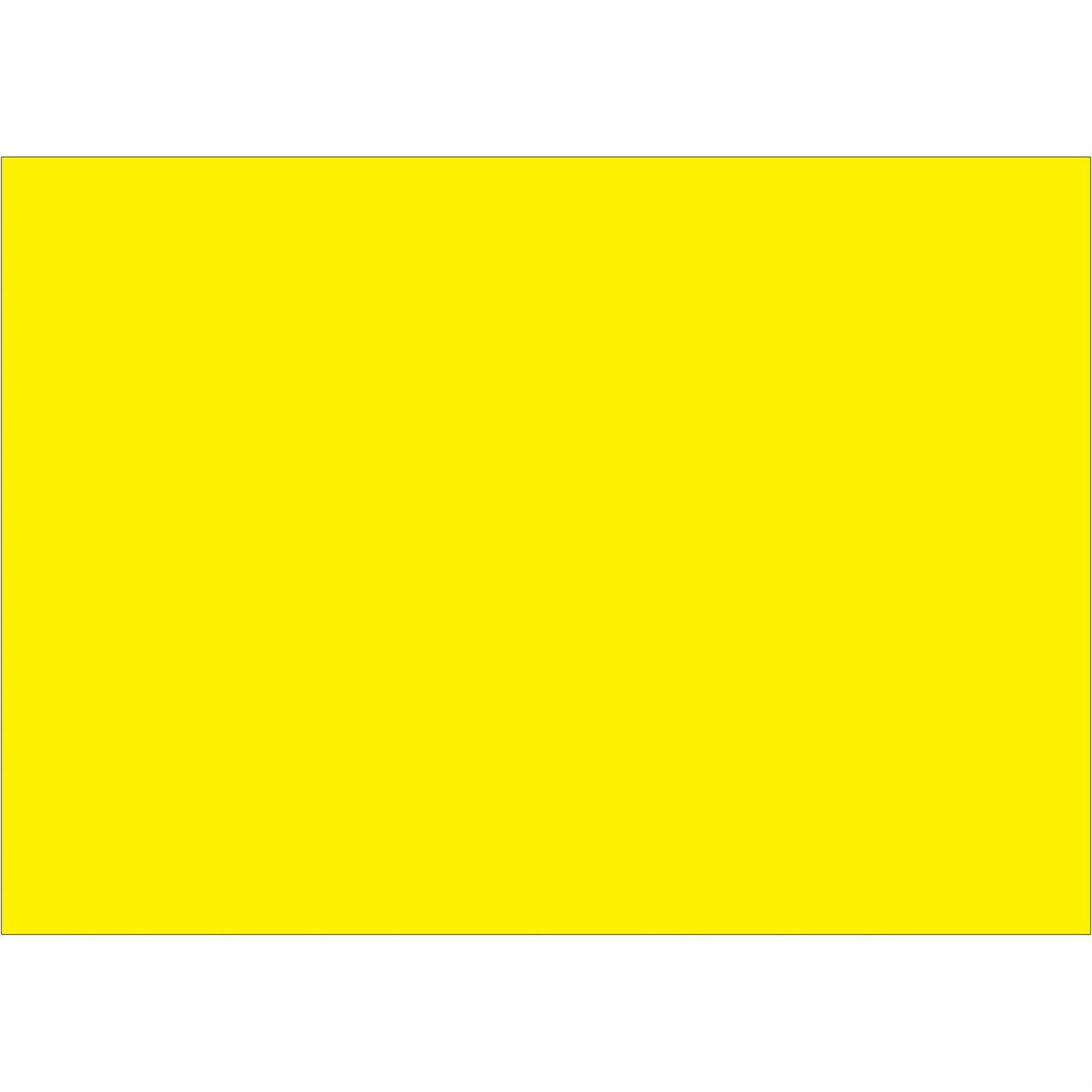 Tape Logic 5 x 7 Fluorescent Yellow Inventory Rectangle Labels 500 per Roll