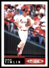 Mike Timlin 2002 Topps Total #872 Cardinals MLB READ FREE SHIPPING AutographDen