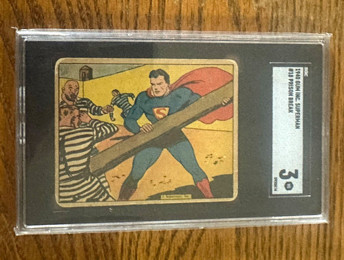 1940 Gum Inc Superman #28 The Flames Of Doom — SGC 3