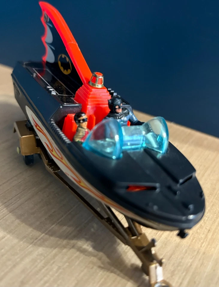 Corgi 107 1966 de colección bote de murciélago y remolque con caja Foto 3 de 4