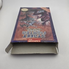 Street Fighter 2010 - Box Only - Nintendo Nes - Shrink - Authentic (No Game)