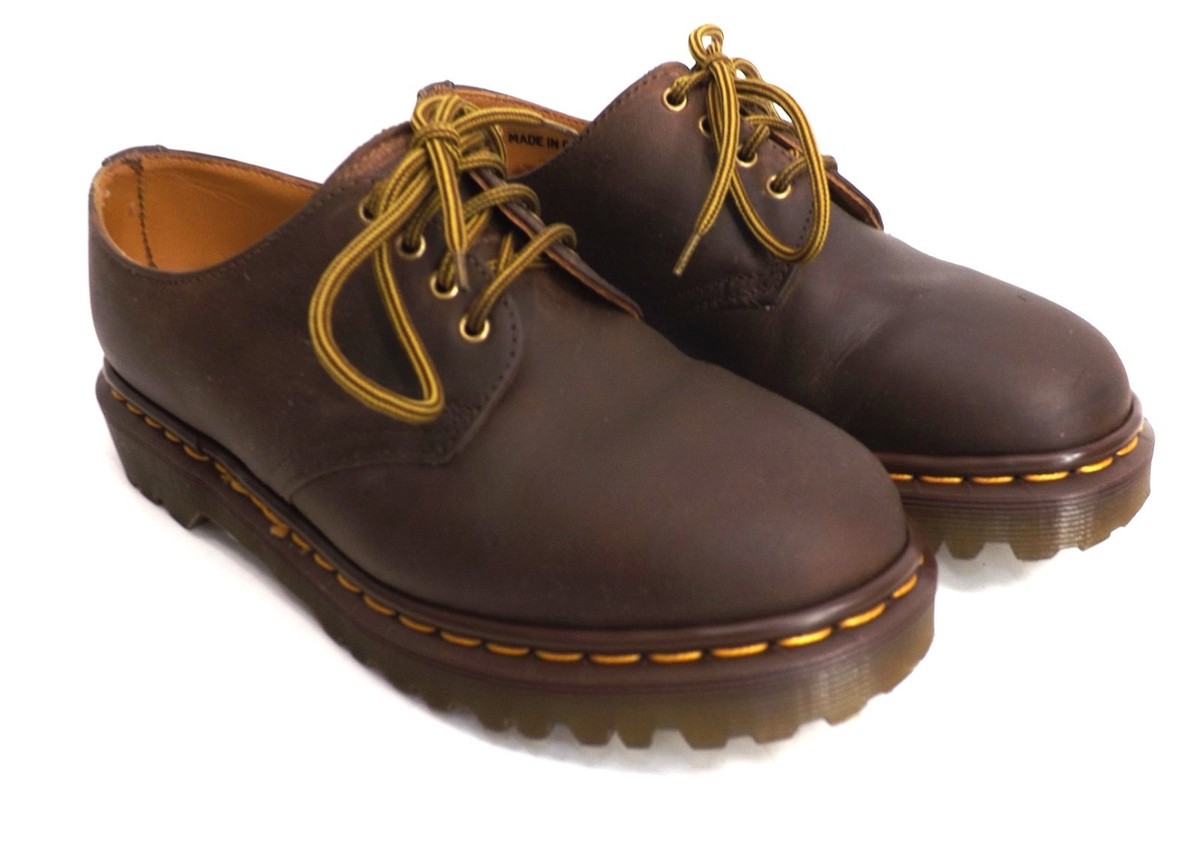 Dr Martens Aztek Crazy Horse 1561 Oxford Shoe Made In England - US