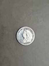 1900 Victoria Threepence Silver Coin | Fine Collectable Grade
