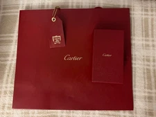 NEW Cartier Authentic Jewelry Cleaning Kit Set AND SHOPPING BAG