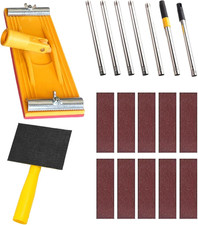 Drywall Pole Sander,With Extendable Rod Hand Tools,Hand Ceiling Sander Drywall T