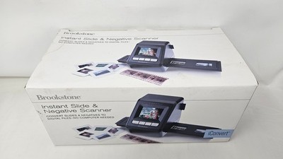 Brookstone iConvert Slide Negative Scanner USB Film Photo Digitizer