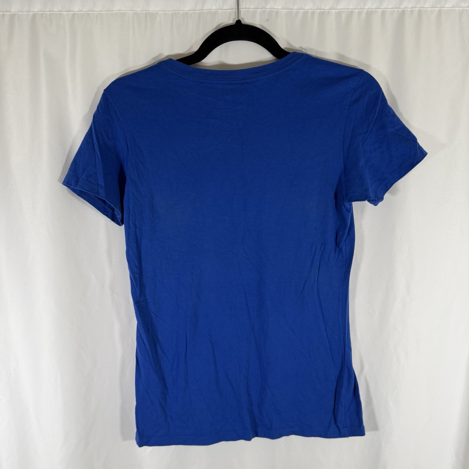 Kansas City Royals World Series 2014 Nike Shirt Women's Small Slim Fit Short Slv thumbnail 6