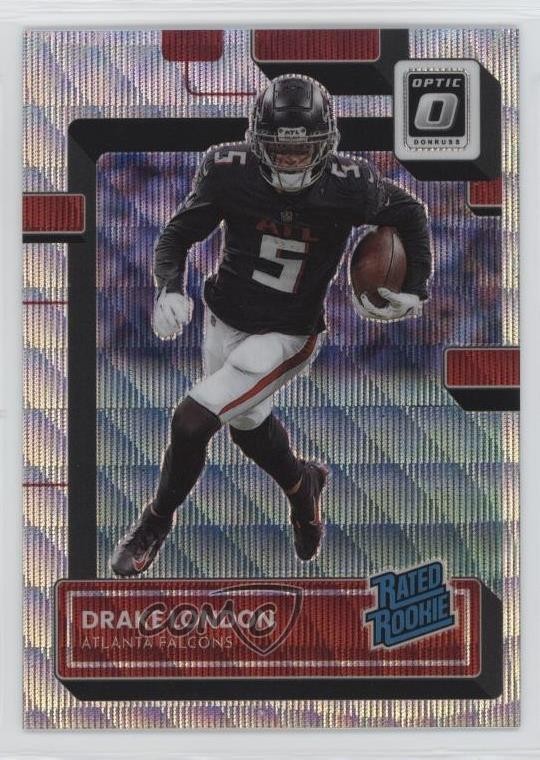 2022 Panini Donruss Optic Rated Rookie Wave Prizm /300 Drake London #207
