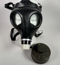 Israeli Civilian Protective Rubber Gas Mask W/ Filter Shalon