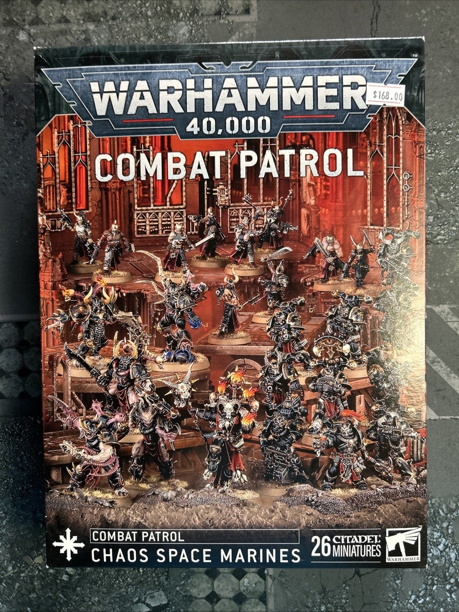 Warhammer 40k: Combat Patrol Chaos Space Marines Army Starter Box