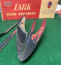Studebaker Lark Hood Ornament Ac 3073 1959-61 Wbase 2 Screws