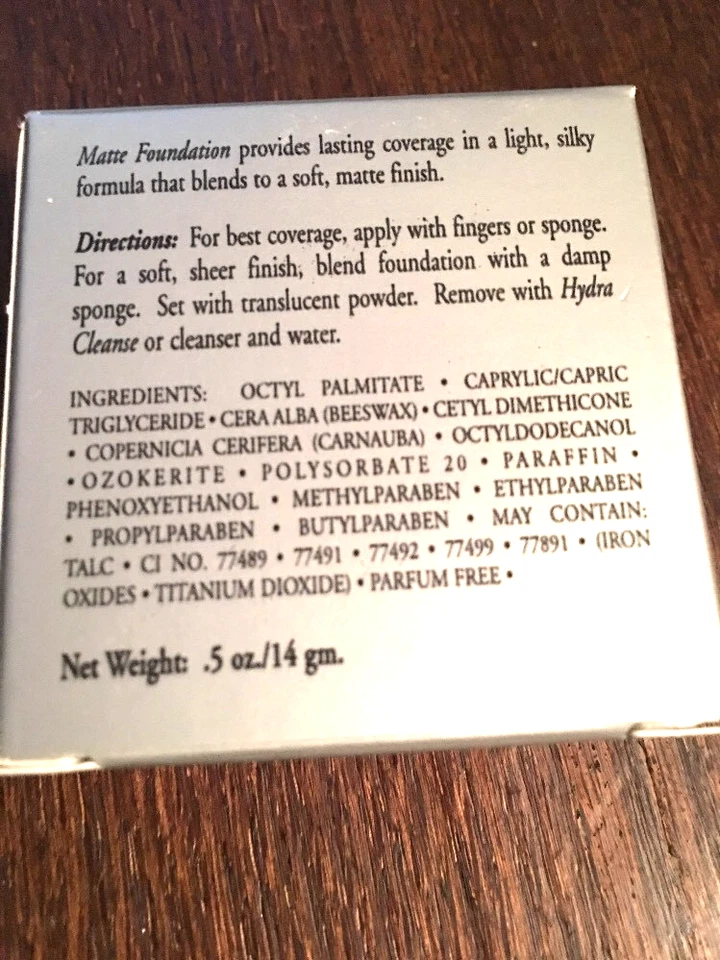 Ben Nye~Matte Foundation IS-41 Soleil .5oz New/ Old Stock - Image 3 of 4