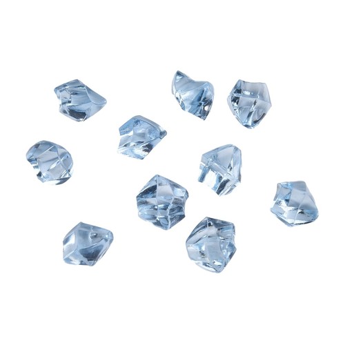 Acrylic Stones Gem Stone Ice Package Plastic Rocks Table 200 PCS 6*9mm - Picture 7 of 112