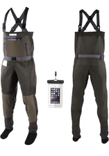 HotSrace Chest Waterproof Stockingfoot Waders XL Neoprene Fishing – Open Box