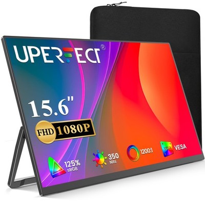 15,6 Zoll Tragbarer Monitore 60Hz 1080P Erweiterter Bildschirm Full HD Display