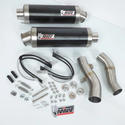 Silencieux d échappement Mivv pour Moto Kawasaki 1000 Z SX 2014 à 2016 K.039.LXB - Photo 1/4