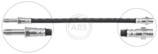 Rear A.B.S. SL 1265 Brake Hose for BMW