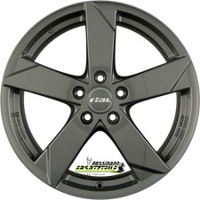 Rial Kodiak graphit 6x15 ET47 - LK5/112 ML57.1 Felgen Alufelgen