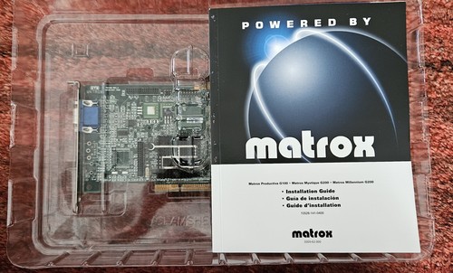 Matrox Millennium G200 SGRAM 798-02 Rev_A *OPEN BOX* Complete MINT! L@@K! - Picture 6 of 11