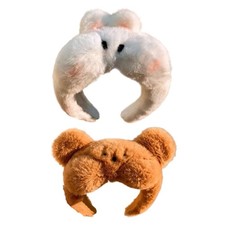 Lovely Stylish Hair Hoop Hairy Bear Rabbits Ears Headbands Comfortable Hairband