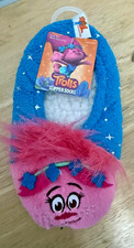 Dreamworks Trolls Girls Slipper Socks - Size M/L Shoe Size 3-10 NWT