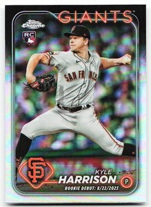 🔥 2024 Topps Chrome Update #USC157 Kyle Harrison Refractors