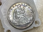 1858-O Seated Liberty Half *Retired Dealer, Old Stock* Nice1, Don’t Miss