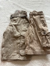Boys Size 8 Cargo Shorts Lot Of 2