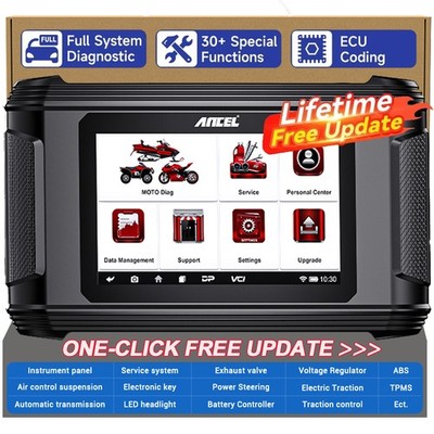 ANCEL MT510 For Ducati OBD2 Motorcycle Scanner Diagnostic Tool ABS TPS Oil Reset