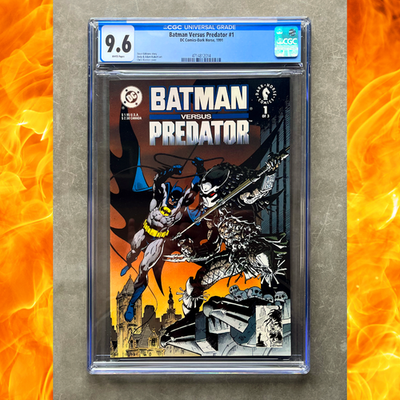 #ad 🔥 Batman versus Predator #1 CGC 9.6 Dec 1991 DC Dark Horse 🔥 $55.00