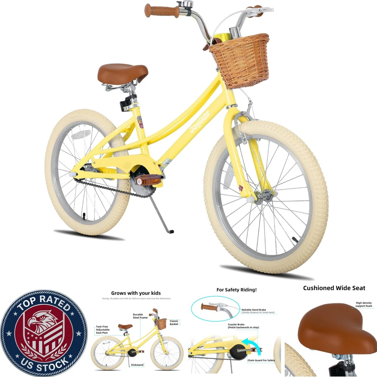 Kids Bike Yellow 20 In Bikes for sale | eBay