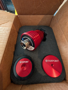 Farpoint Laser Collimator Laser Telescope Accessory with Protective Caps
