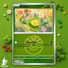 Budew 16/217 Eroi Ascesi Pokemon TCG Carta Erba Singola