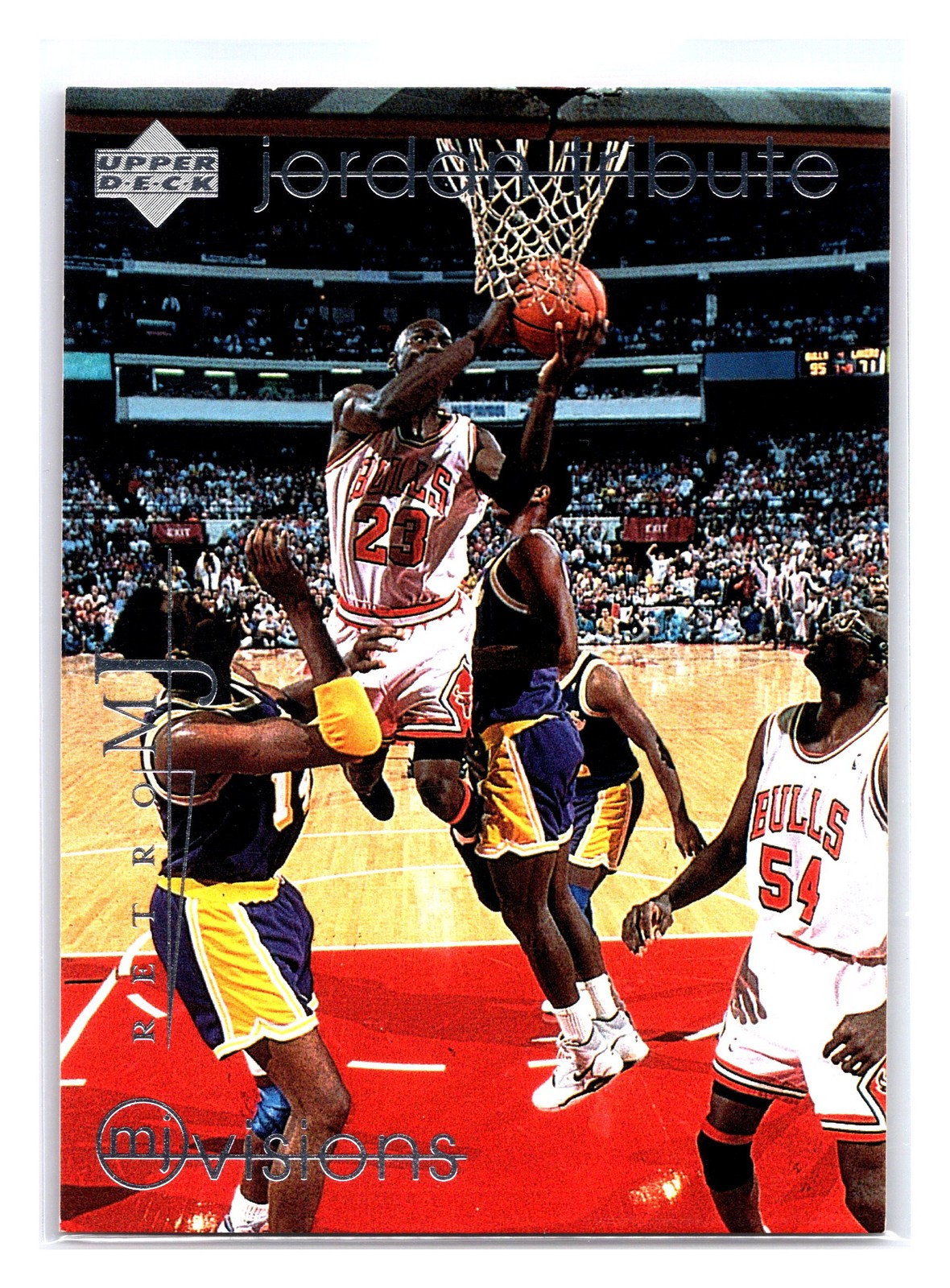 1997-98 Upper Deck Michael Jordan Tribute #MJ18 Chicago Bulls